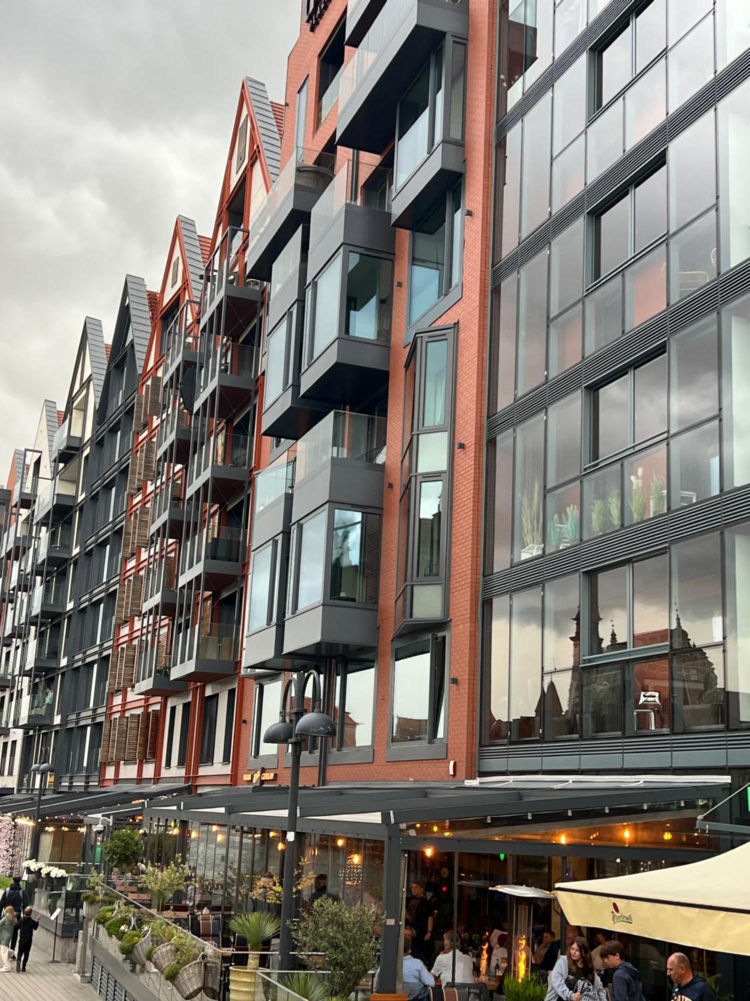 Apartament Chmielna Z Widokiem Na Rzeke Gdansk Luaran gambar